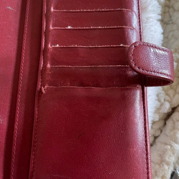 🔥AUTHENTIC CHANEL🔥 Gusset Wallet Caviar Long ❤️ - Picture 3 of 10